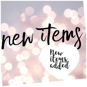 New Items Just added 🙌🙌🙌🙌